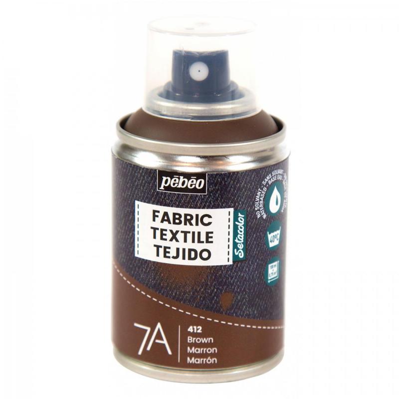 7A sprej na textil 100 ml, hnědý