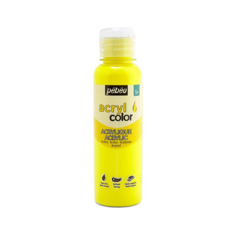 Acrylcolor fluo 150 ml, 160 Jaune