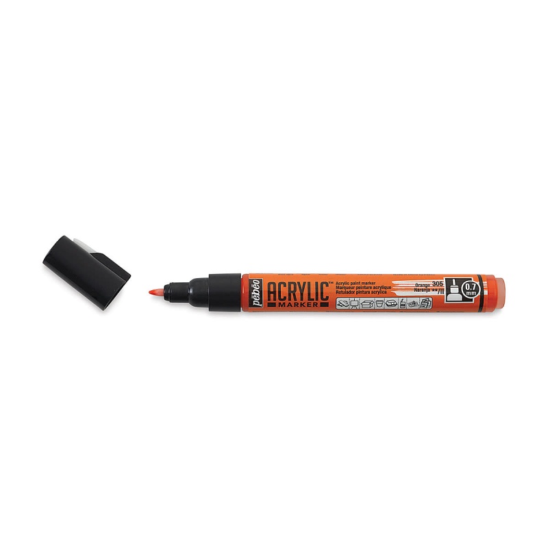 ACRYLIC MARKER 0,7 mm, 05 Orange