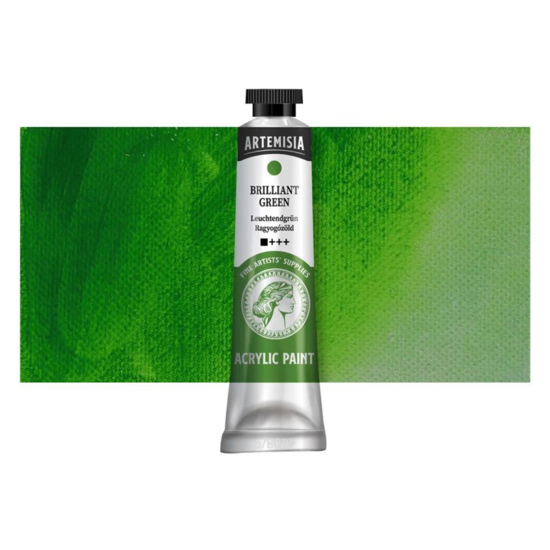 Akrylová barva Artemisia brilliant green, 40 ml