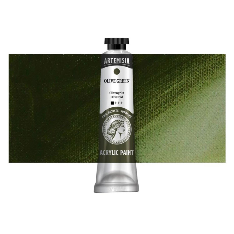 Akrylová barva Artemisia olive green, 40 ml