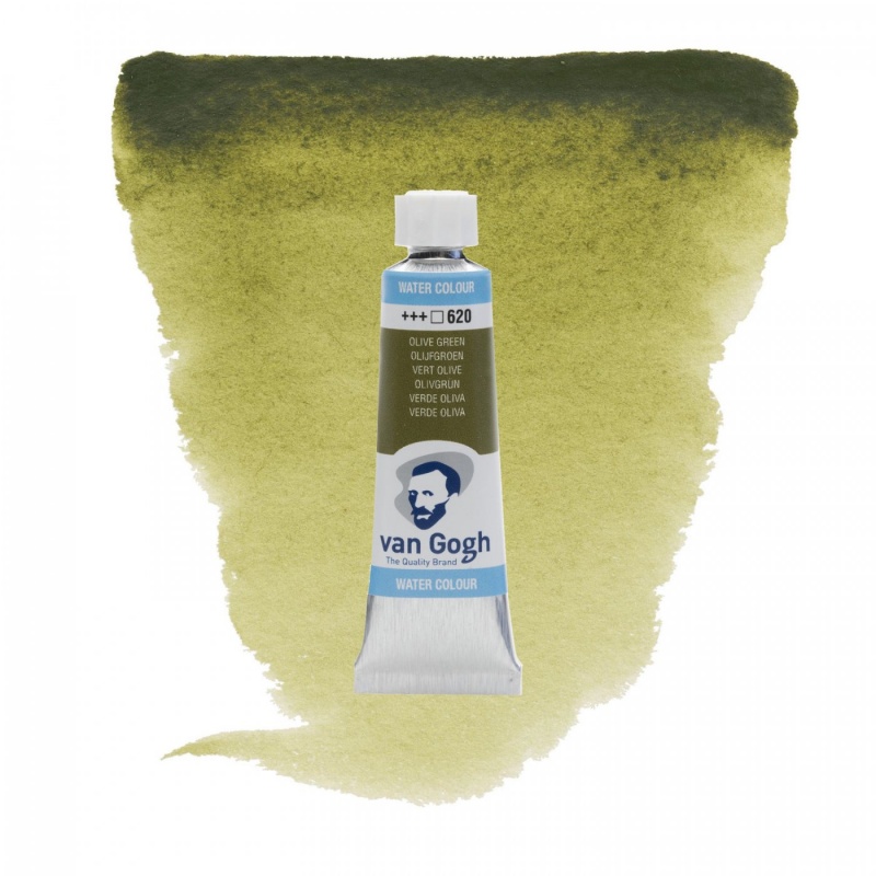 Akvarelové barva Van Gogh, 10 ml, Olive green