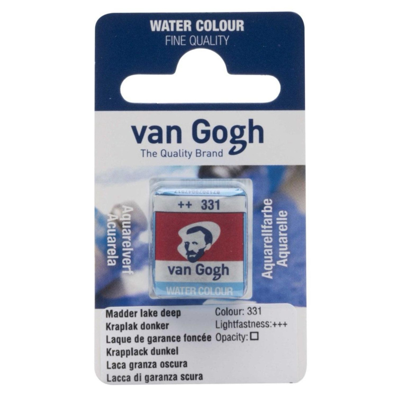 Akvarelová barva Van Gogh, 2 ml, Madder like deep 