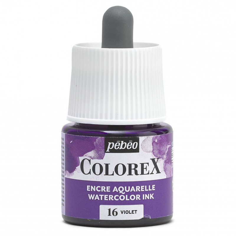 Akvarelový inkoust COLOREX, fialový 45 ml 