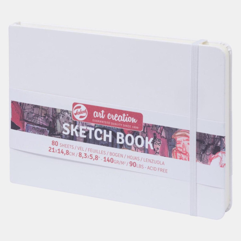 Art Book, Art Creation, skicák, 15 x 21 cm, bílý