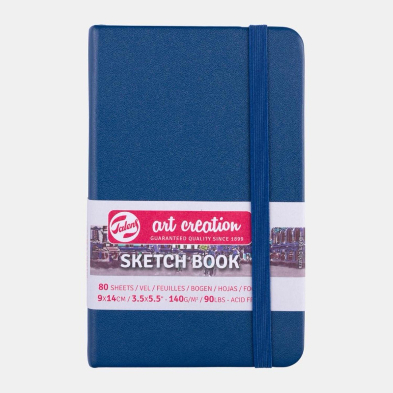 Art book, Art Creation, skicák, 9 x 14 cm, tmavě modrý