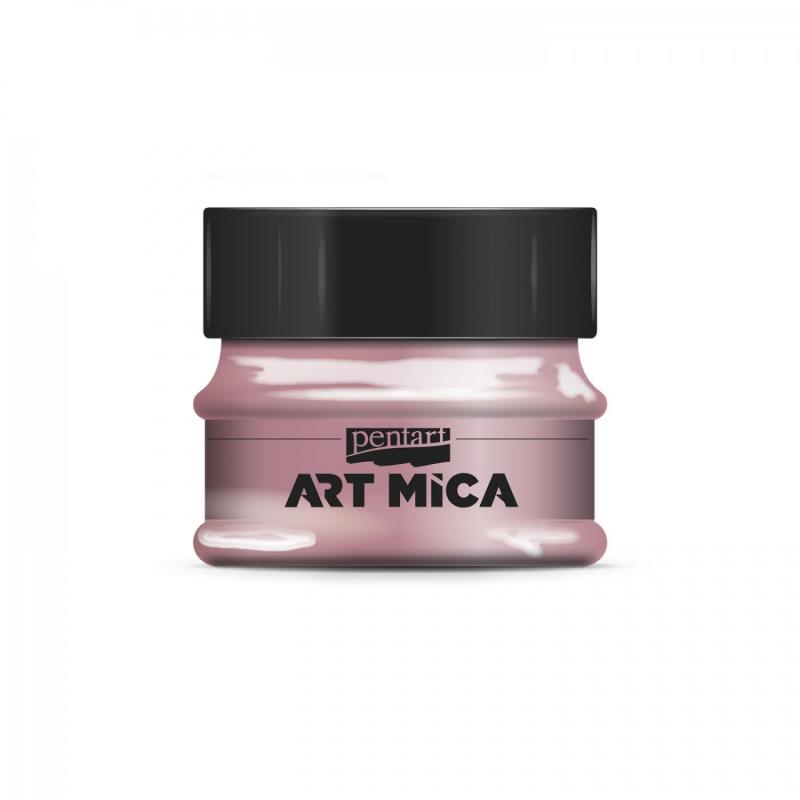 Art Mica, práškový pigment 9 g, růžová