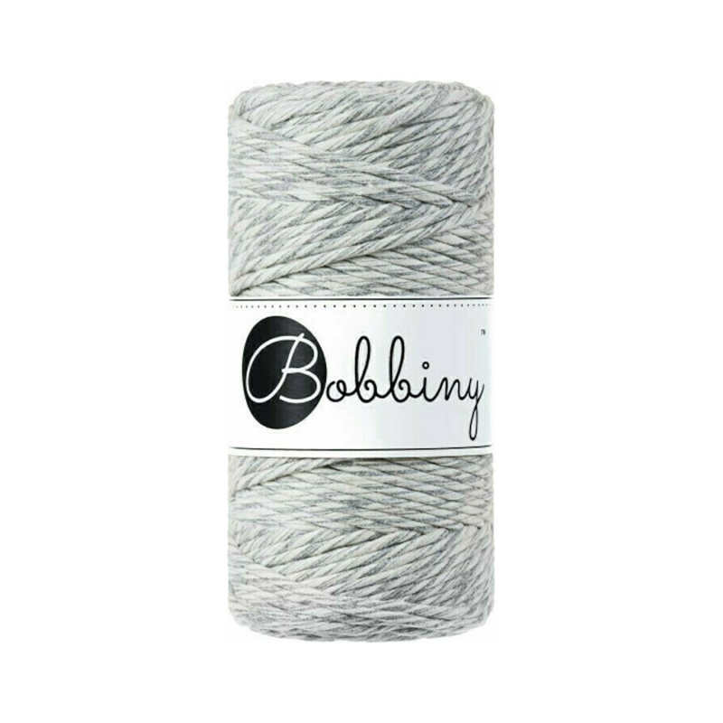Bobbiny, Macramé točená šňůra, 3 mm, 100 m, Marble