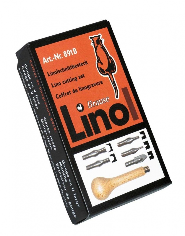Sada linorytů BRAUSE malá 