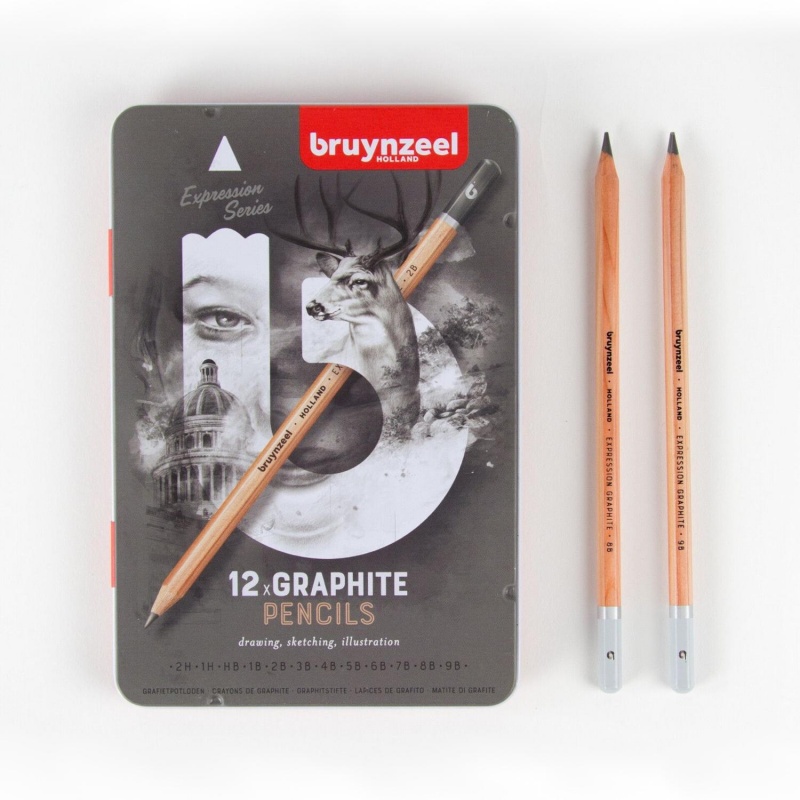 Bruynzeel, Grafitové tužky expression, sada 12 ks