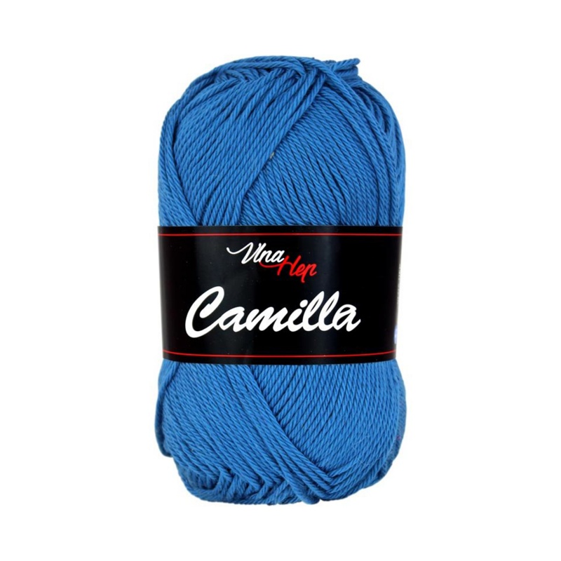 Camilla, 100% bavlněná příze, 50 g, cca 125 m, 8098 modrá