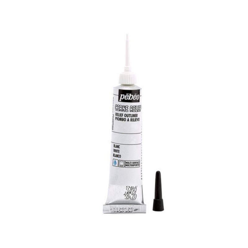 Cerne Relief kontura 20 ml, White