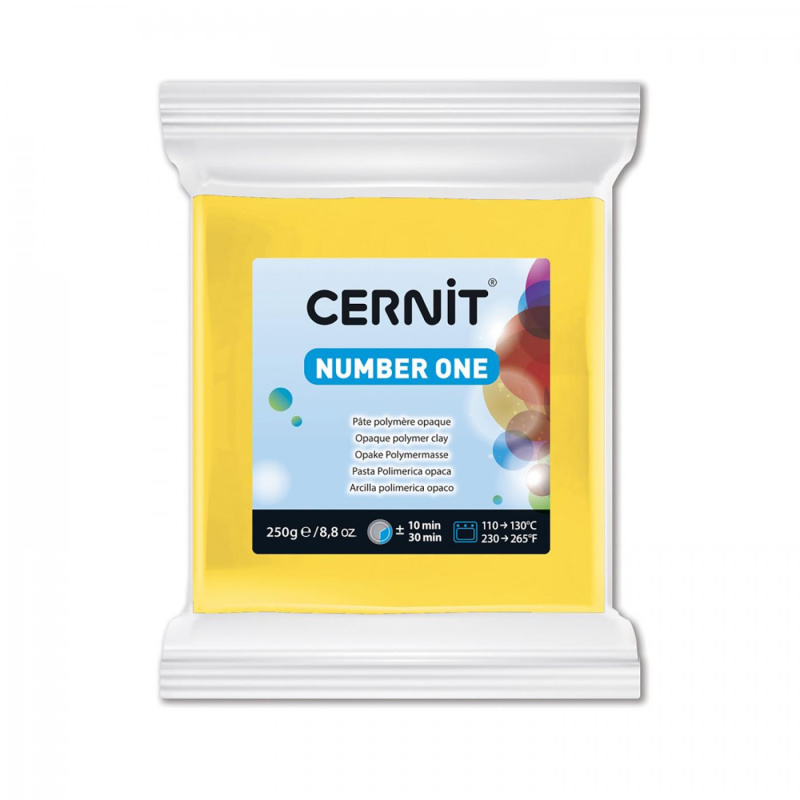 CERNIT Number One 250g, 700 žlutá