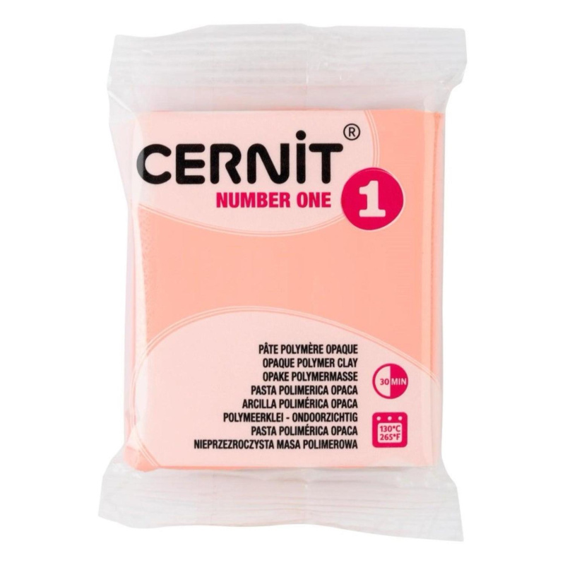 CERNIT Number One 56g, pastelově oranžová