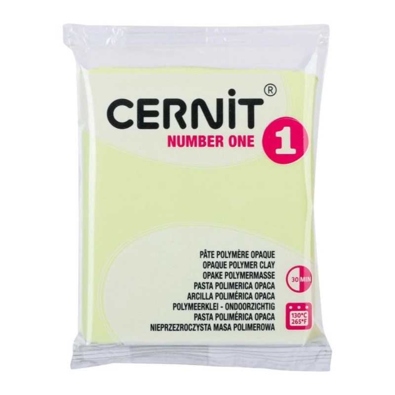 CERNIT Number One 56g, pastelově žlutá