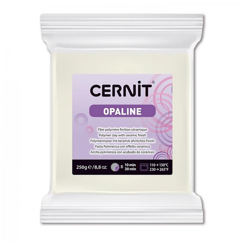 Čerň Opaline 250g keramický vzhled, 010 bílá