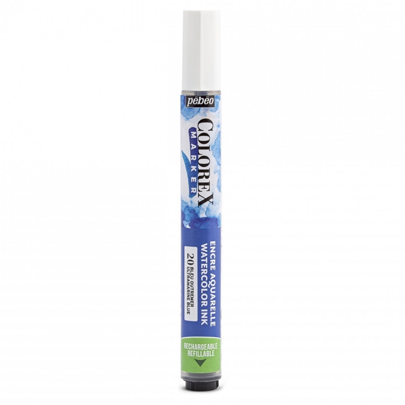 Popisovač Colorex, ultramarínová modř