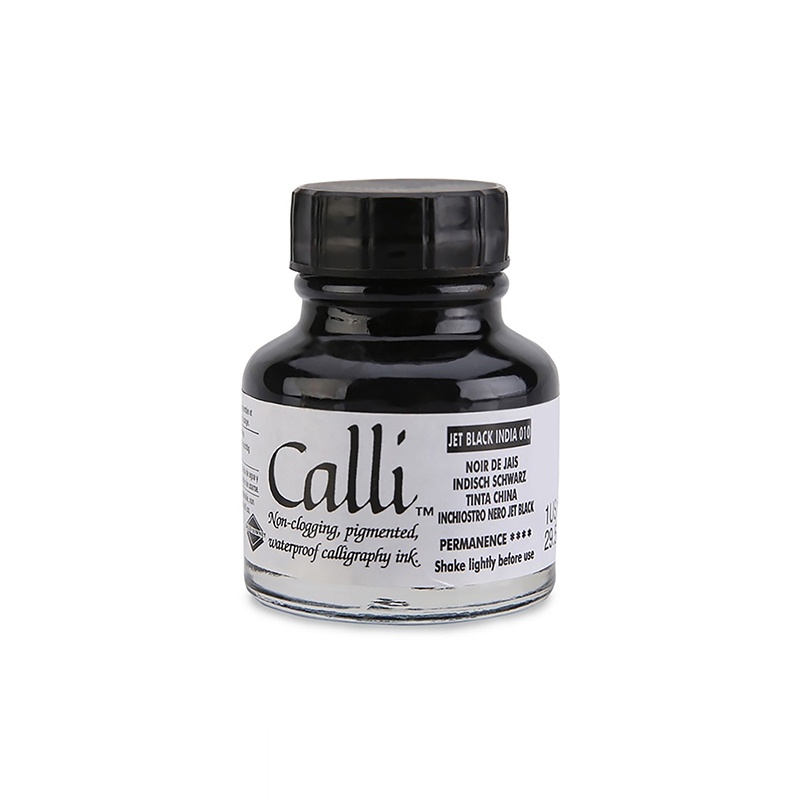 D&R Kaligrafický tuš 29,5 ml, Jet Black Indie