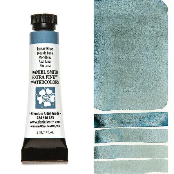 Daniel Smith, akvarel, 5 ml, 183 Lunar Blue
