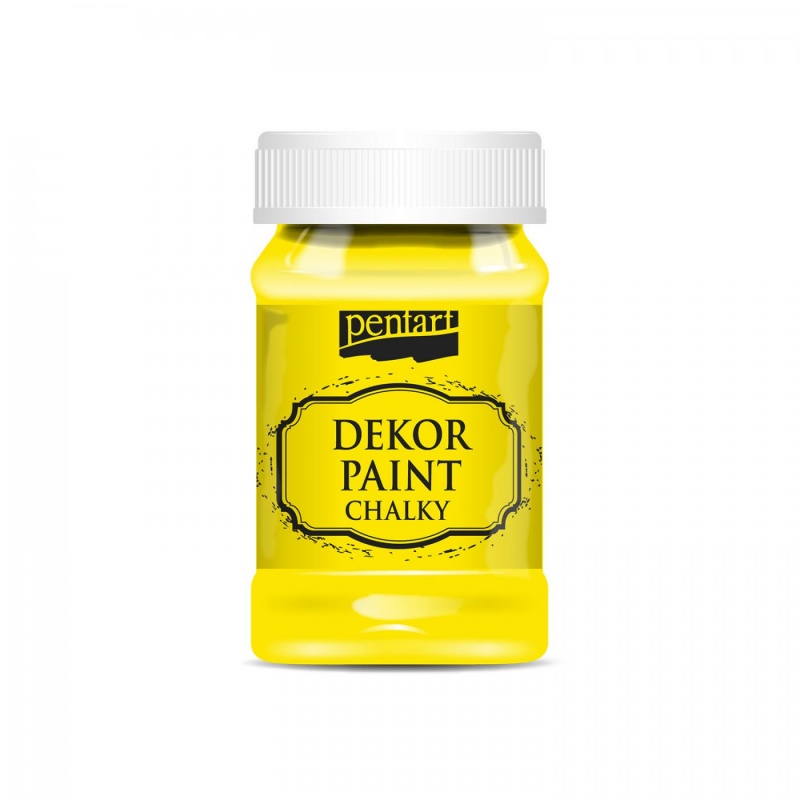 Dekor Paint Soft 100 ml, citrónová žlutá