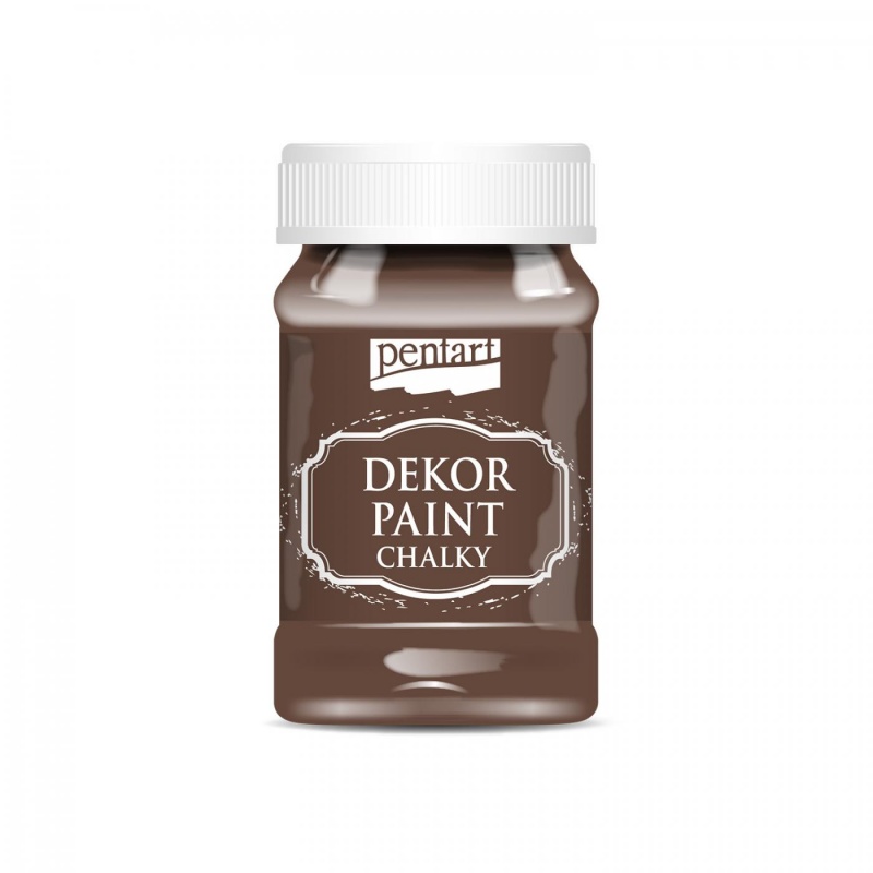 Dekor Paint Soft 100 ml, kaštanová hnědá