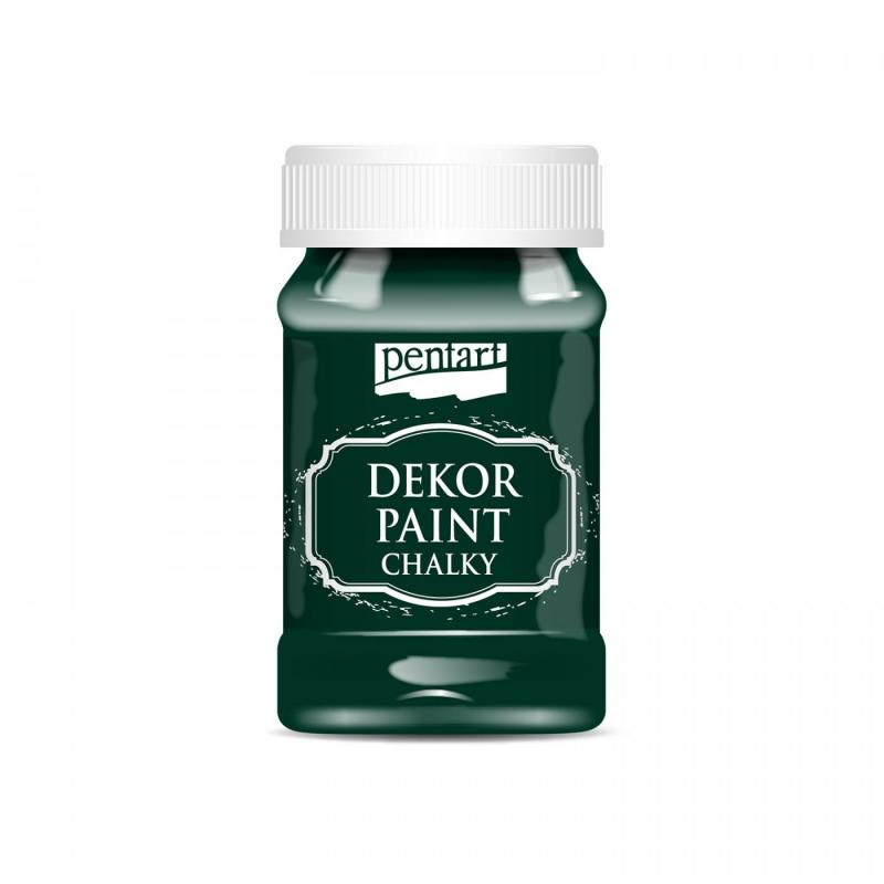 Dekor Paint Soft 100 ml, jedlově zelená