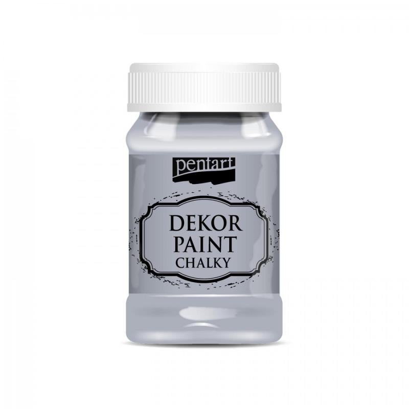 Dekor Paint Soft 100 ml, šedá