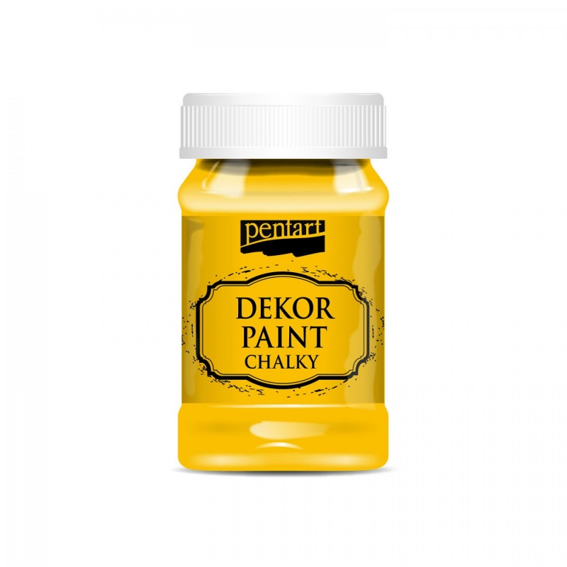 Dekor Paint Soft 100 ml, sluneční žlutá