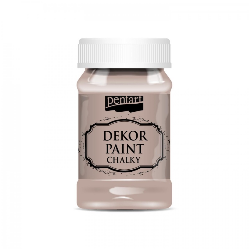 Dekor Paint Soft 100 ml, vintage hnědá