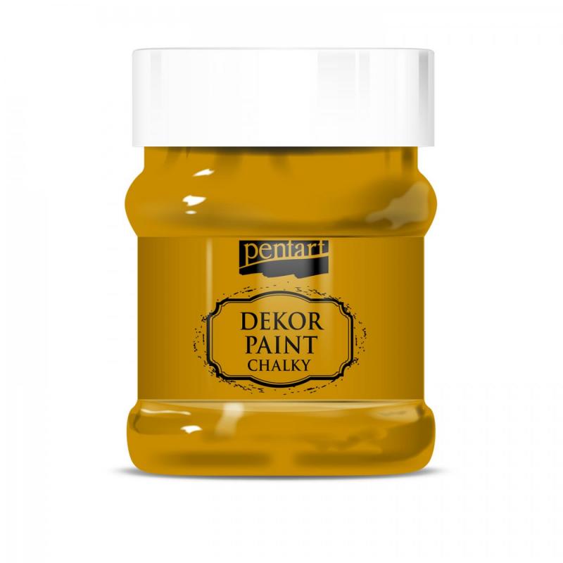 Dekor Paint Soft 230 ml, hořčicová žlutá