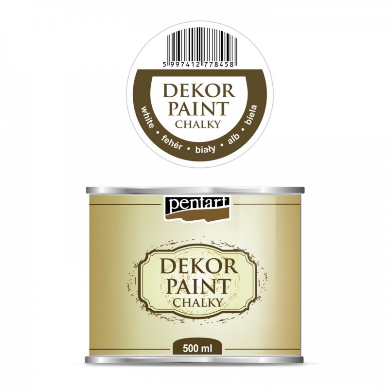 Dekor Paint Soft 500 ml, bílá