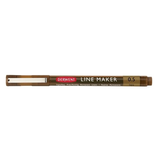 Derwent Graphik Line Maker, Sepia, 0.5