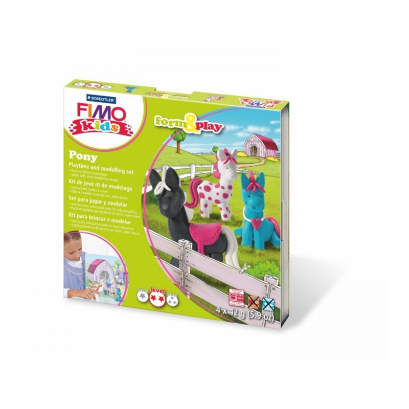 DĚTSKÁ SADA FIMO KIDS - Poník