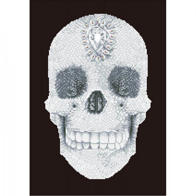 Diamond Dotz, Crystal Skull, 60 x 42 cm