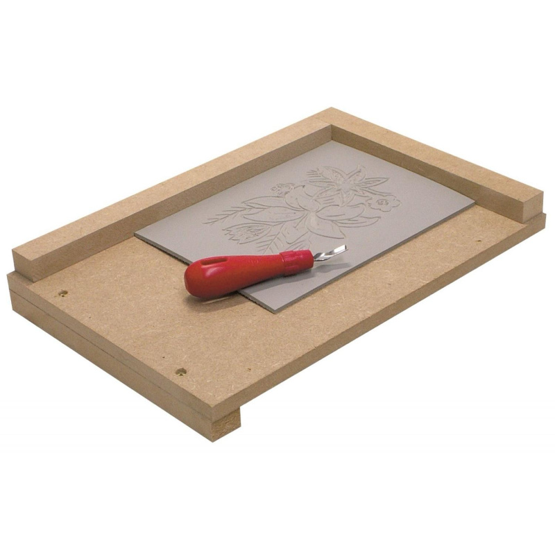Dřevěná podložka na linoryt ESSDEE, 300 x 400 mm 