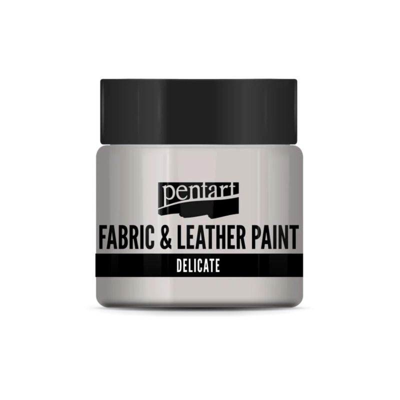 Barva na textil a kůži, delicate, 50 ml, stříbrná