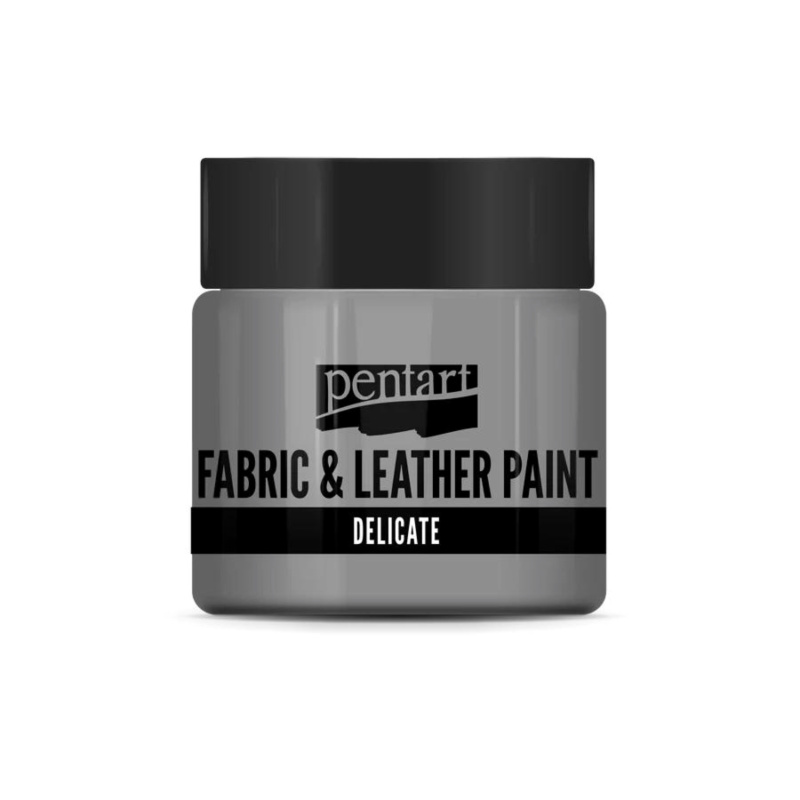 Barva na textil a kůži, delicate, 50ml, ant. stříbrná