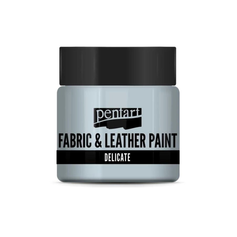Barva na textil a kůži, delicate, 50ml, modrostříbrná