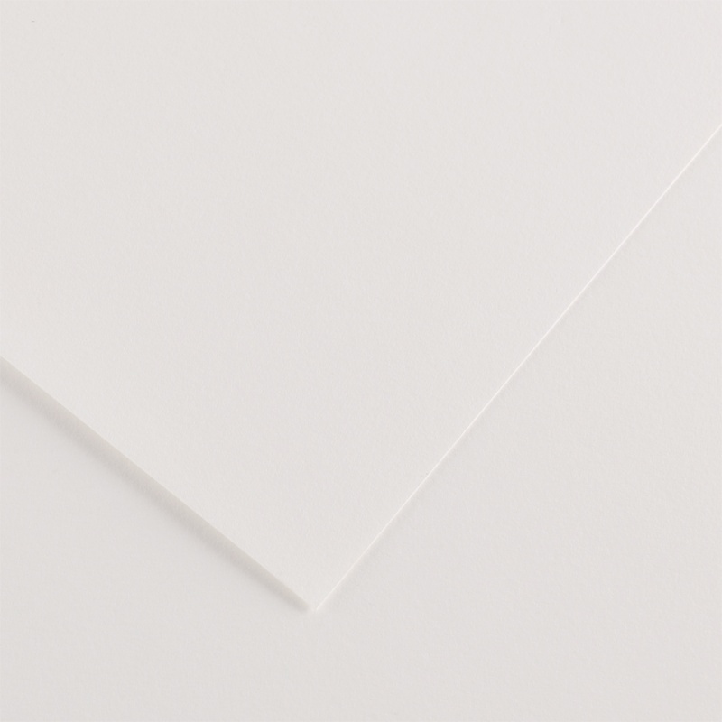 Barevné kreslení Canson Colorline 50x65 cm, 150 g , WHITE