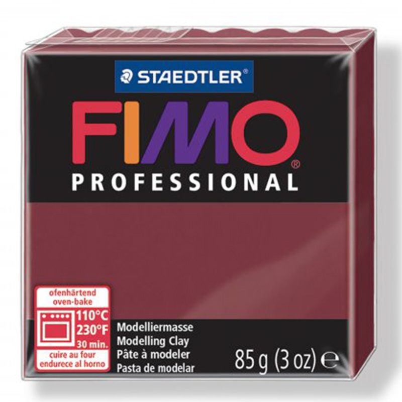 FIMO Professional, 85 g, 23 bordó