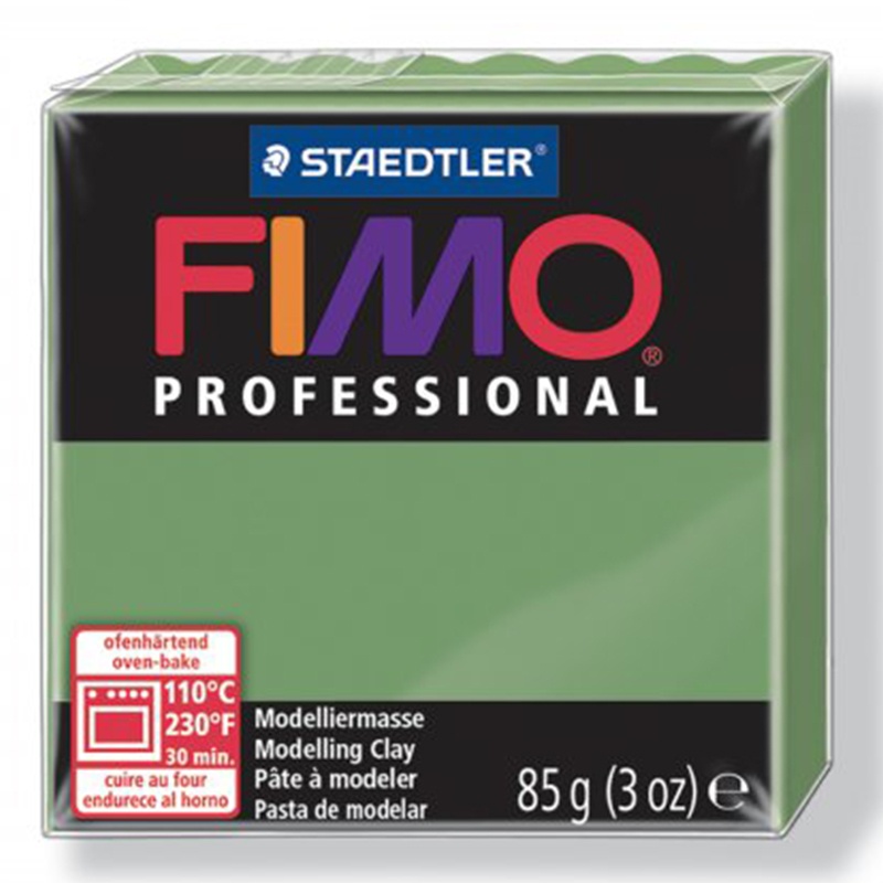 FIMO Professional, 85 g, 57 listová zelená