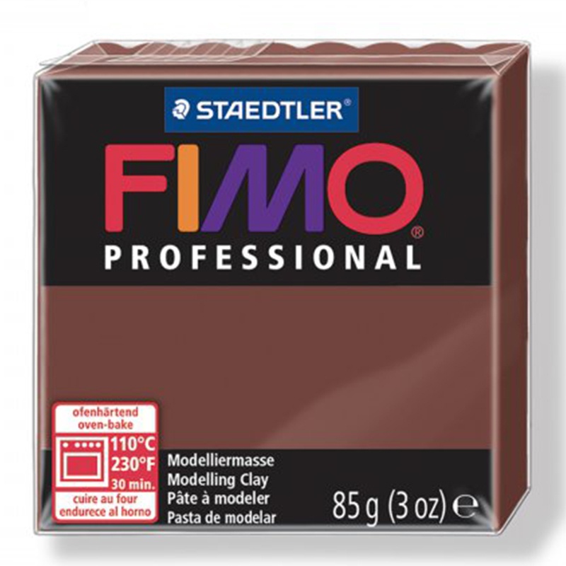 FIMO Professional, 85 g, 77 čokoládová