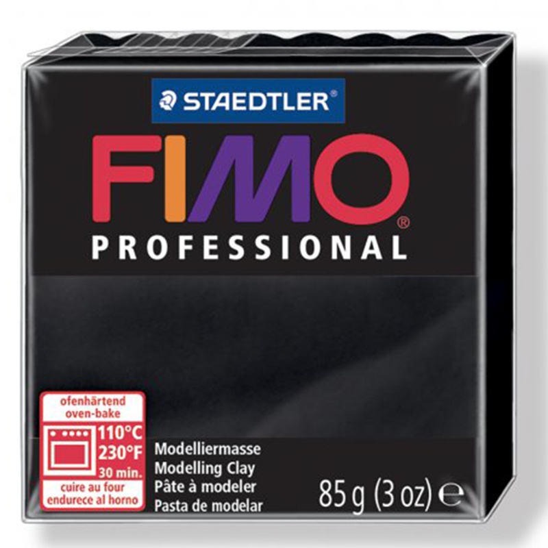 FIMO Professional, 85 g, 9 černá