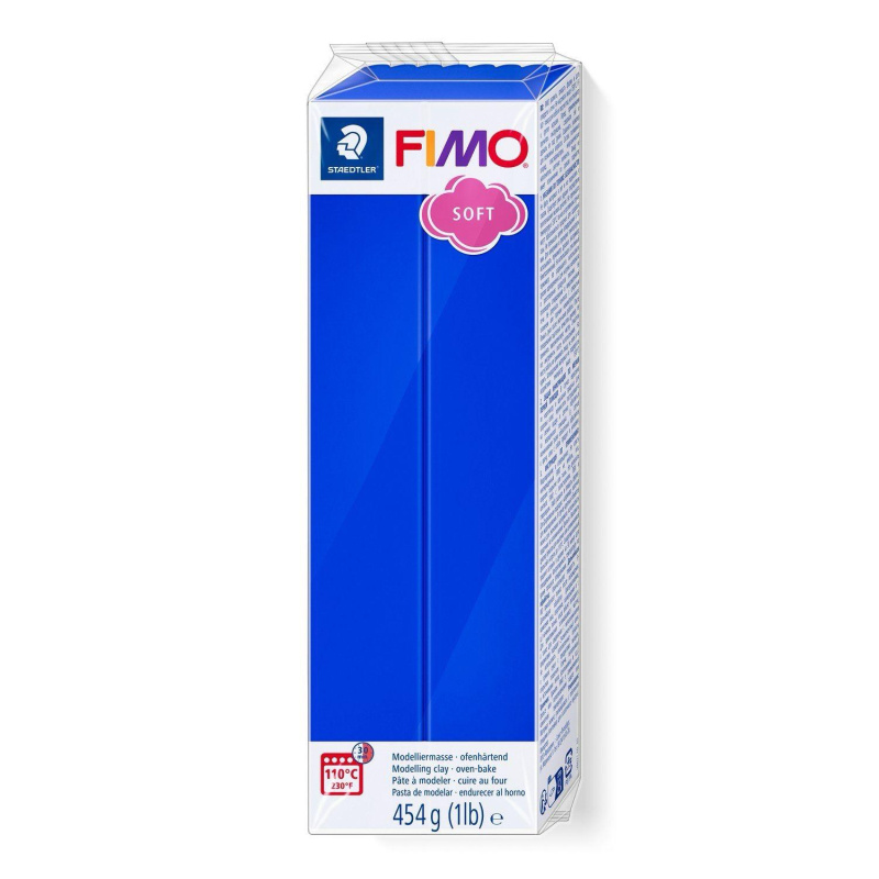 FIMO Soft, 454 g, 33 modrá