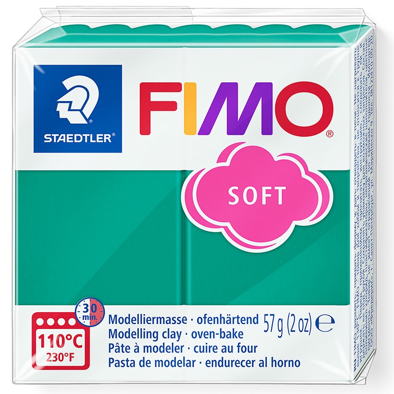 FIMO Soft, 57 g, 56 tmavá zelená