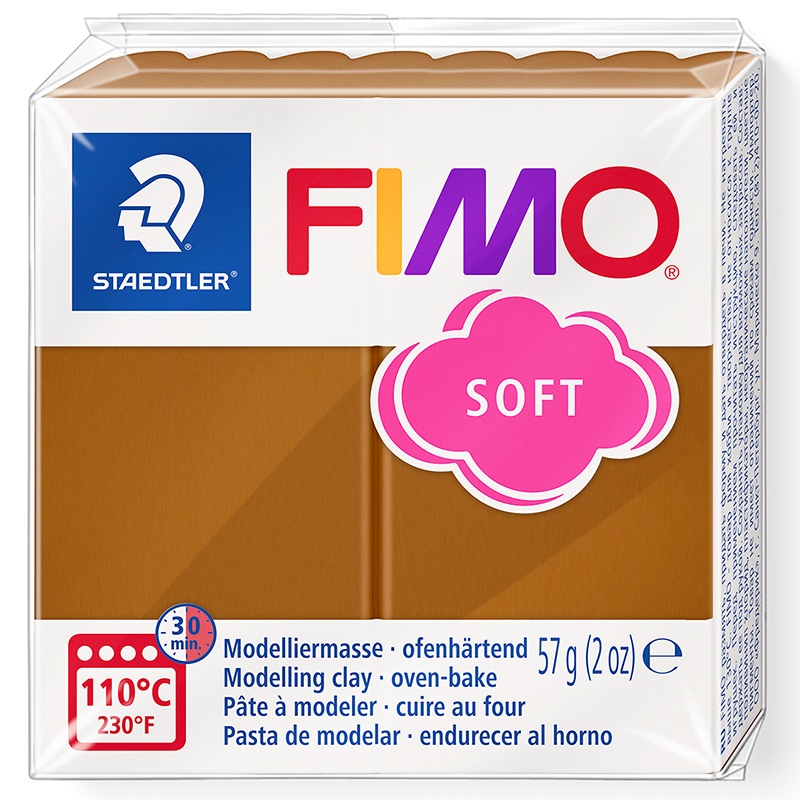 FIMO Soft, 57 g, 7 hnědá