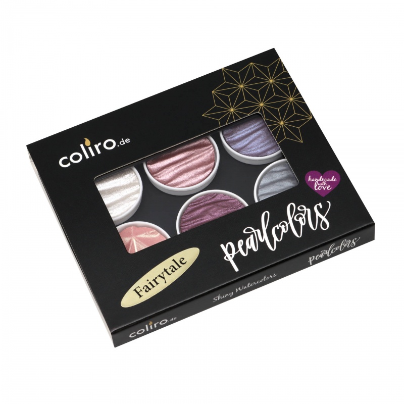 Finetec, Coliro Pearl color set Fairytale, 6 ks