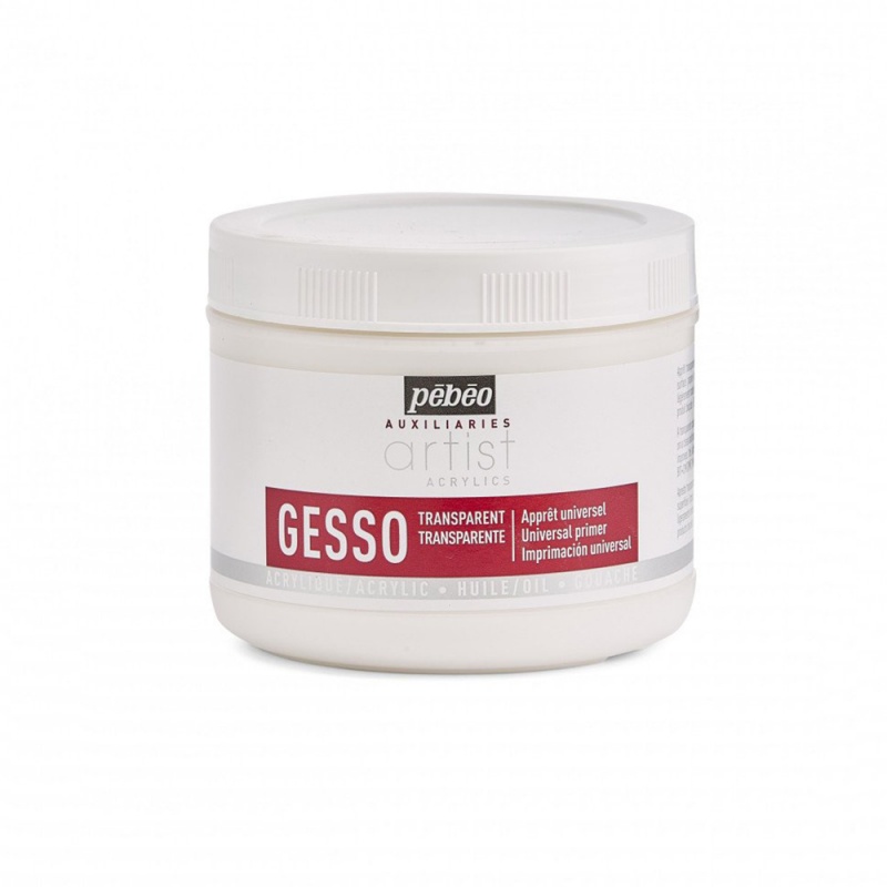 Gesso univerzální, transparentní, 500 ml