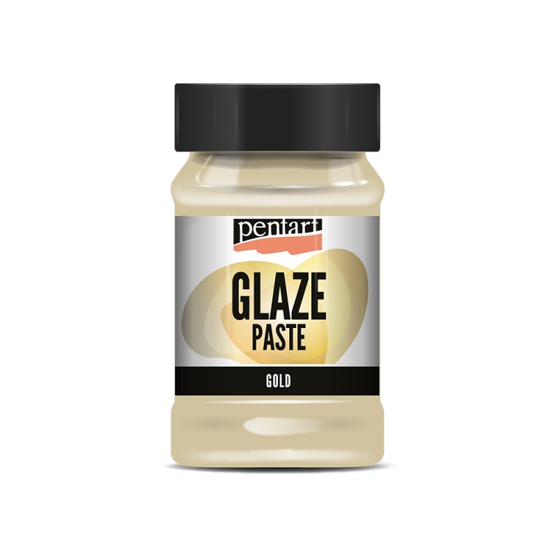 Glazovací pasta, 100 ml, zlatá