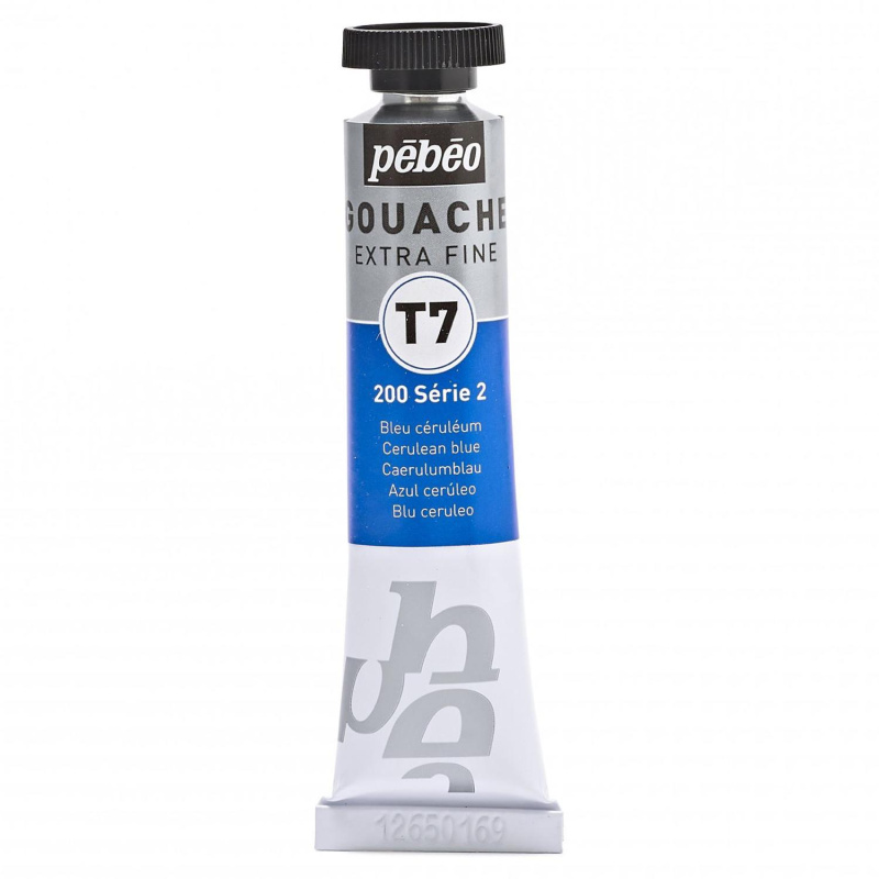 Kvaš T7 extra jemný 20 ml, azurová modř 